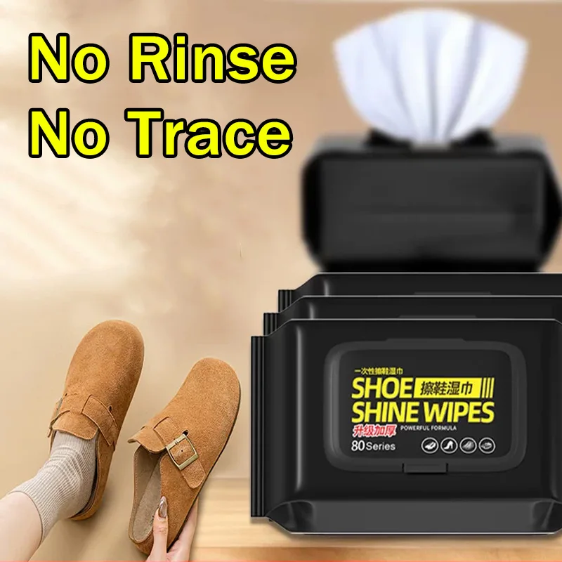 Sneaker Care Clean - Przenośne chusteczki do czyszczenia butów bez