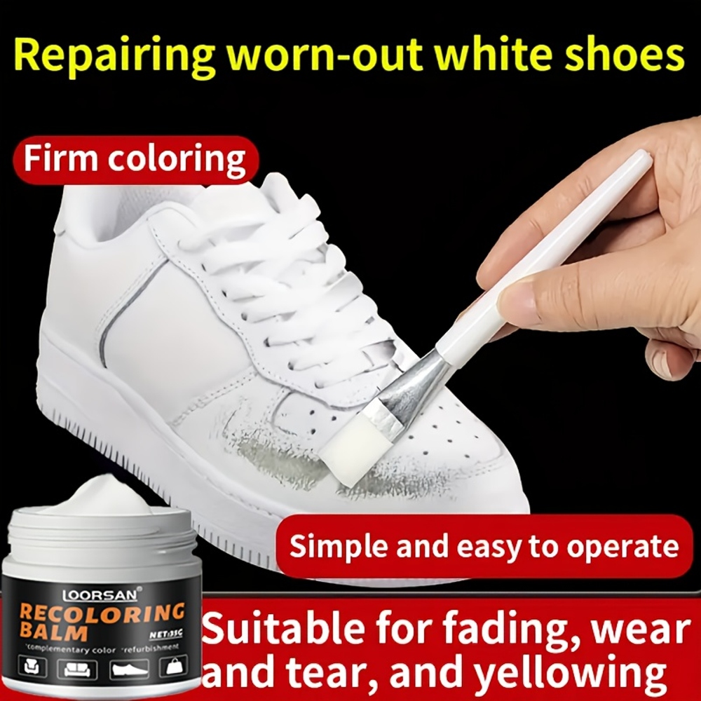 LOORSAN Nowy Biały Krem do Odn – Sneaker Cleaner recenzja i cena